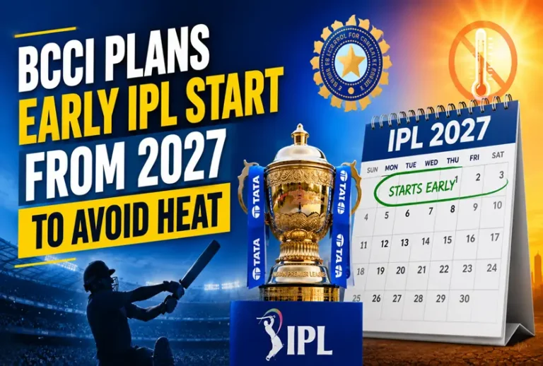 IPL cricketers playing under extreme summer conditions during a T20 match
