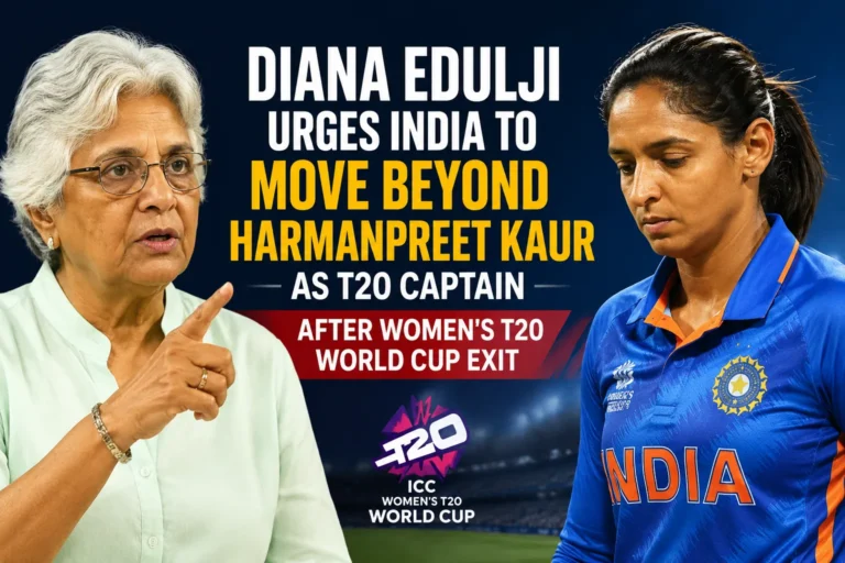 Former India captain Diana Edulji speaks about Harmanpreet Kaur's T20 captaincy after India's Women's T20 World Cup exit