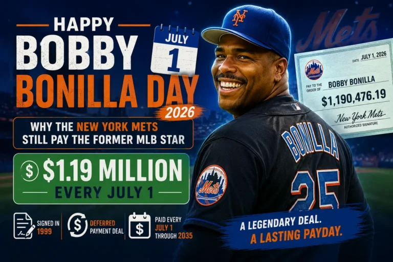 Happy Bobby Bonilla Day 2026: Why the New York Mets Still Pay the Former MLB Star $1.19 Million Every July 1 Bobby Bonilla Day 2026: How One Deferred Contract Became a Baseball Tradition
