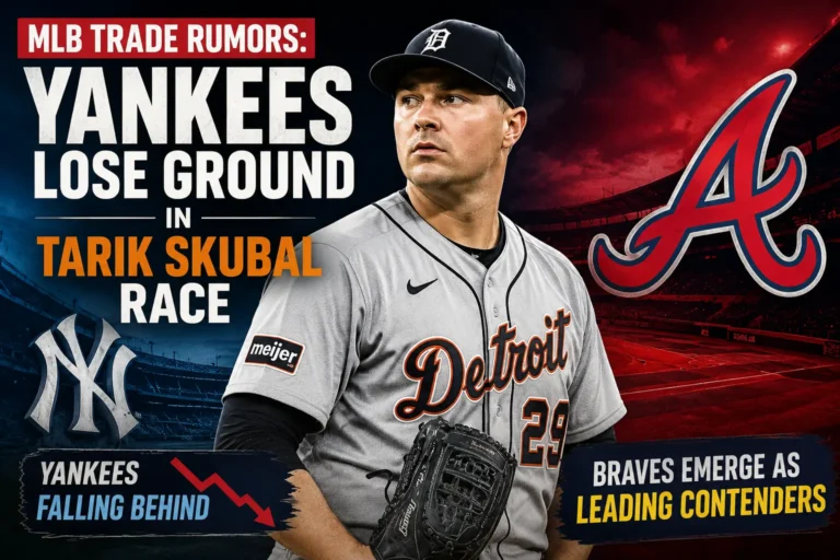 MLB Trade Rumors: Braves Overtake Yankees as Favorites for Tarik Skubal Ahead of 2026 Trade Deadline Detroit Tigers ace Tarik Skubal during the 2026 MLB season as Atlanta Braves and New York Yankees emerge in trade rumors