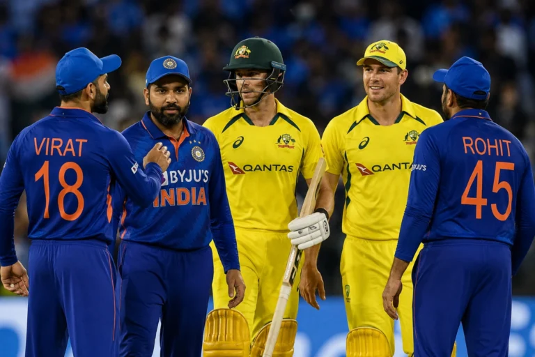 India vs Australia, Cricket Scorecard, IND vs AUS, Cricket Rivalry, Match Highlights, Cricket Records, International Cricket, Team India