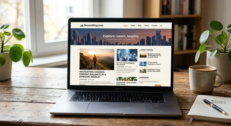 BrumeBlog.com website
